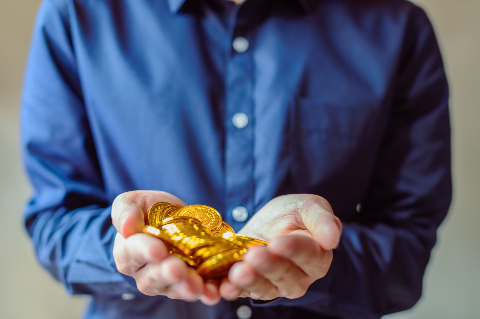 A financial advisor discusses a personalized tax-aware investment portfolio with clients during a wealth management meeting.