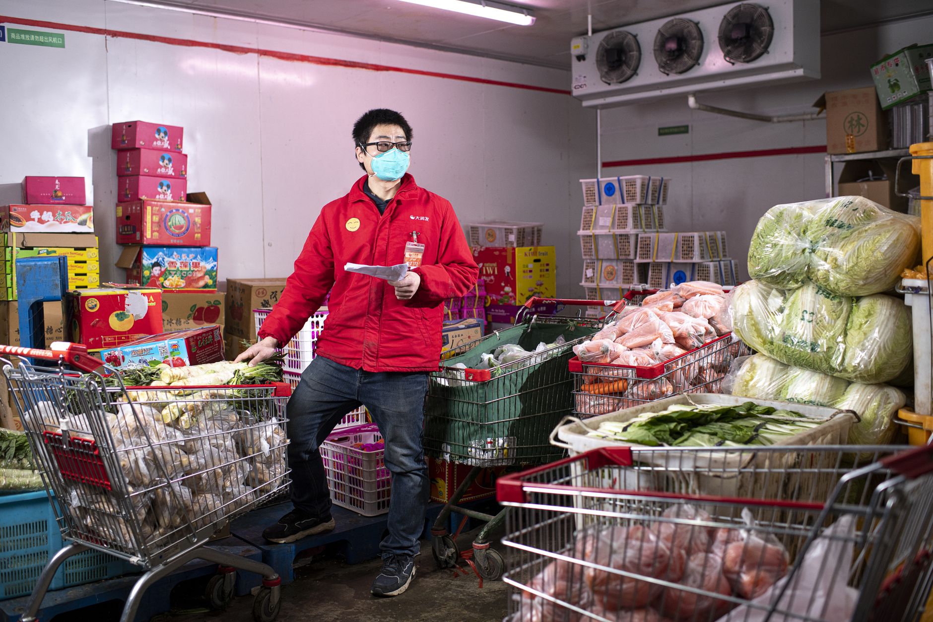 A market display in China shows equity index movements as traders prepare for ETF-related index rebalancing flows.