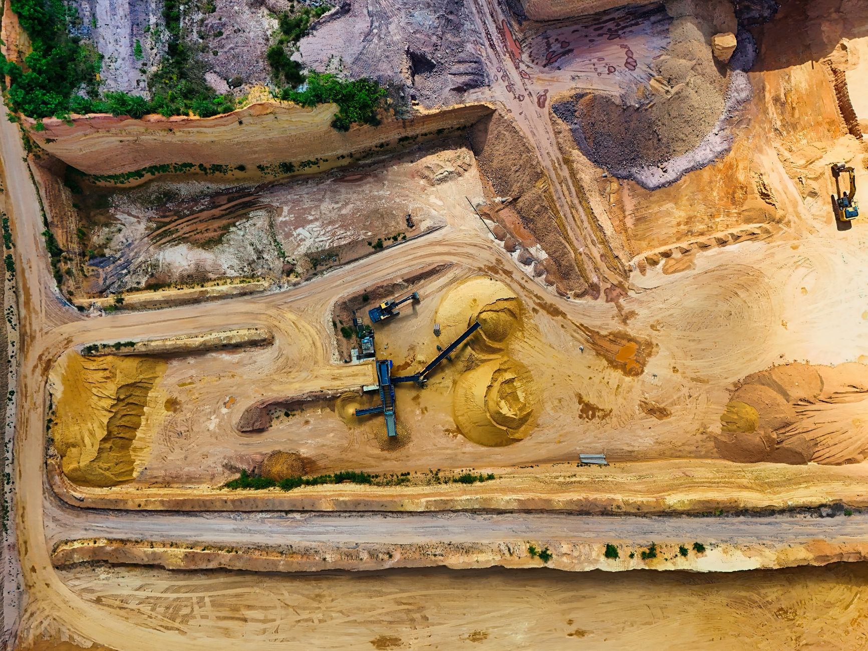 A large precious-metals mining operation represents the global miners held by First Trust’s new PMTL exchange-traded fund.