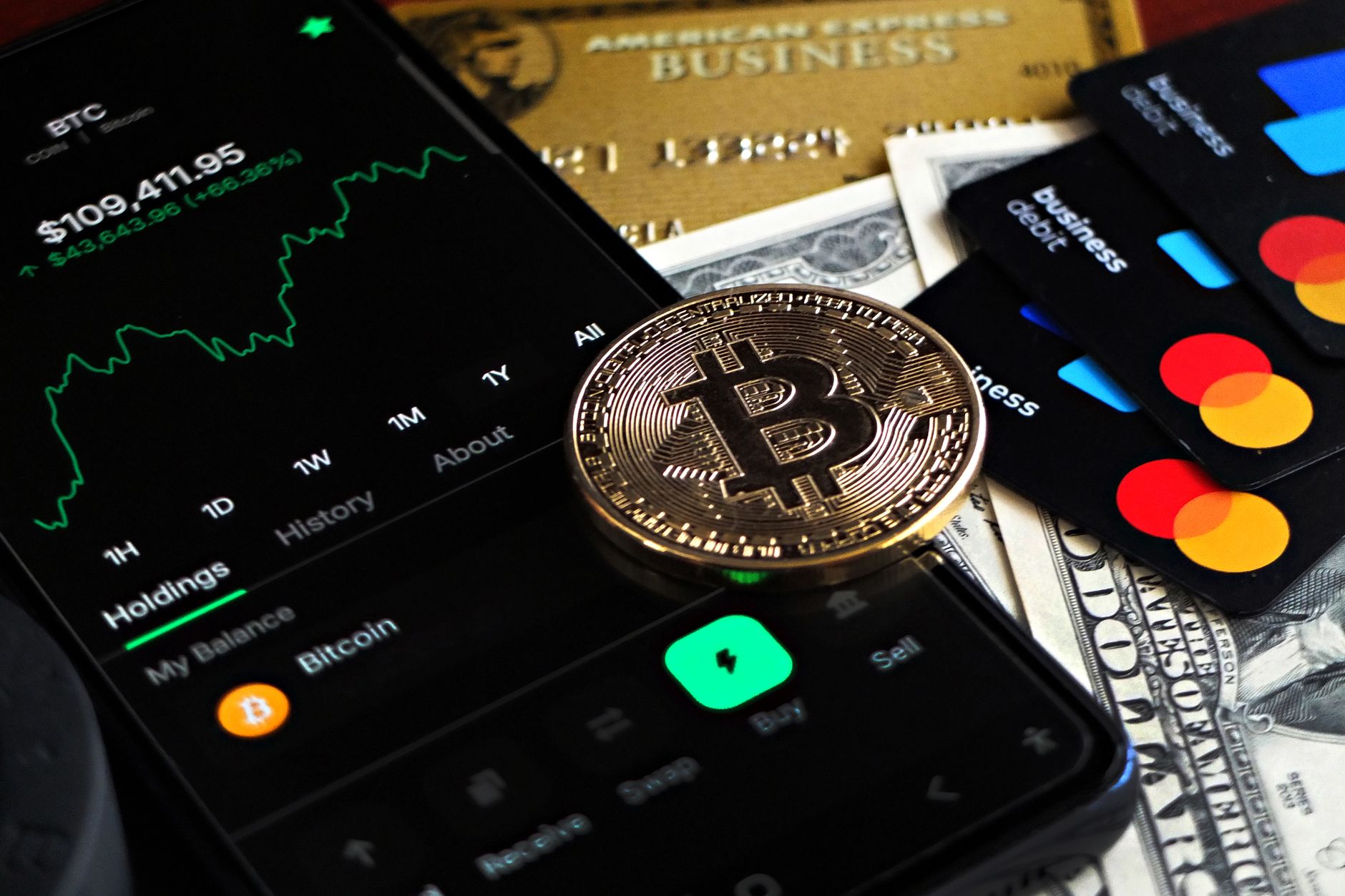 An AI payment interface shows a user approving a stablecoin-funded purchase completed through a one-time virtual card.